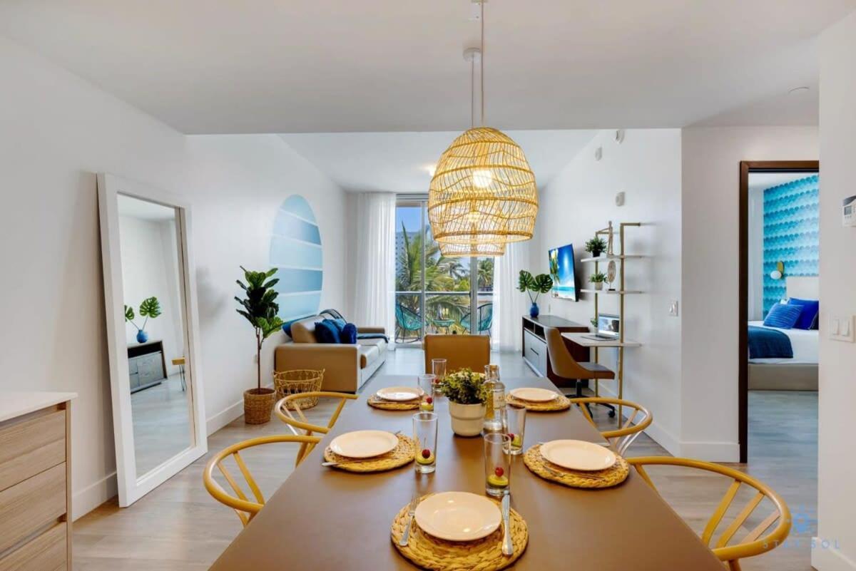 Amazing Pool - Balcony - Up To 6 - Near Beach Χόλιγουντ Εξωτερικό φωτογραφία